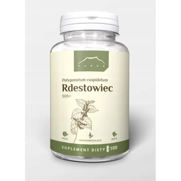 RDESTOWIEC100 kapsułek 500mg NANGA wsparcie: MÓZG SERCE ODPORNOŚĆ