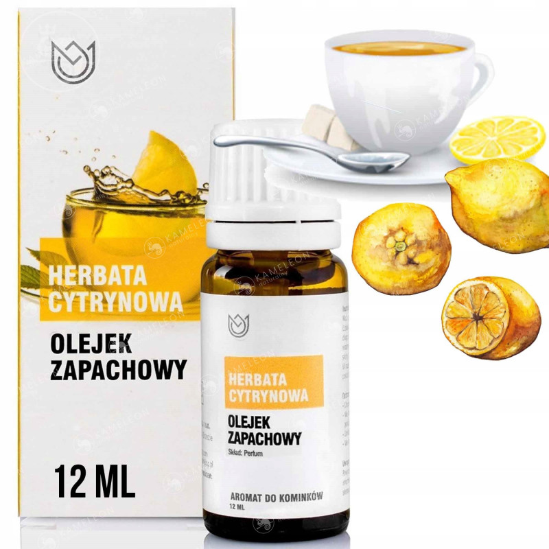 OLEJEK ZAPACHOWY eteryczny HERBATA CYTRYNOWA 12ml