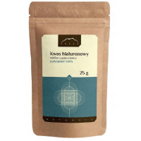 KWAS HIALURONOWY Wielkocząsteczkowy HMW SPOŻYWCZY & KOSMETYCZNY 25g NANGA