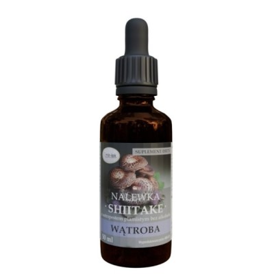 Mir-Lek SHIITAKE z ostropestem plamistym 50ml pomoc WĄTROBA