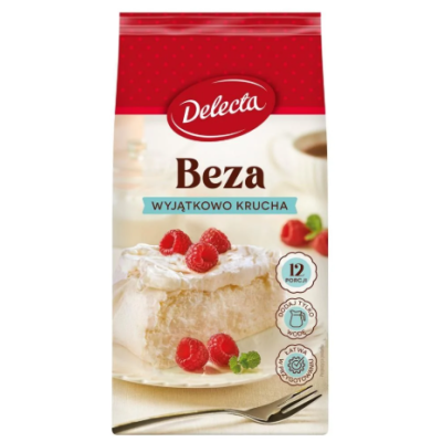 Delecta CIASTO BEZA wyjątkowo KRUCHA na 12 porcji 260g