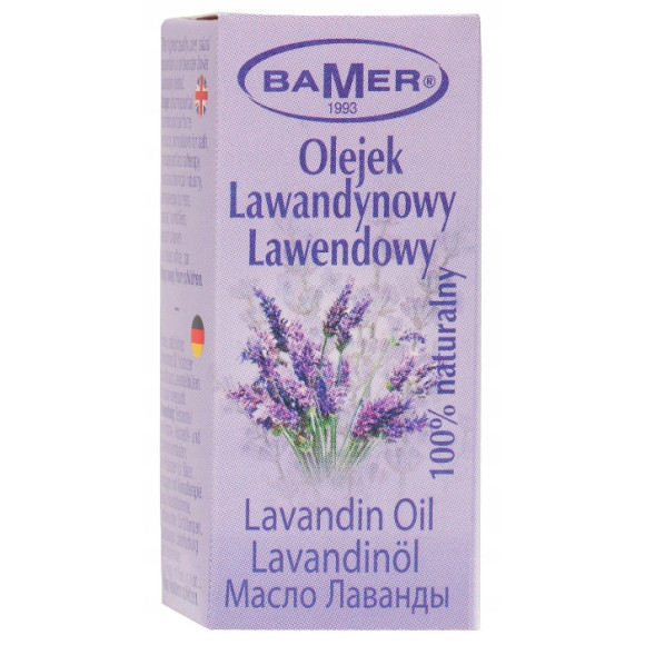 NATURALNY OLEJEK ETERYCZNY LAWANDYNOWY LAWENDA