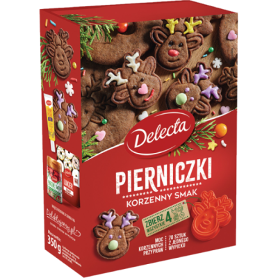Delecta PIERNICZKI KORZENNE 350g + STEMPEL mieszanka na 70