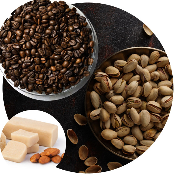KAWA SMAKOWA aromatyzowana ziarnista ziarno PISTACJA & MARCEPAN 500G 0,5KG KAWA SMAKOWA aromatyzowana ziarnista ziarno PISTACJA & MARCEPAN 500G 0,5KG