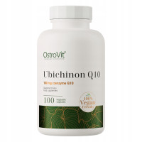 OstroVit Ubichinon KOENZYM Q10 100mg 100kaps 3 m-ce wsparcie ANTYOKSYDACJA