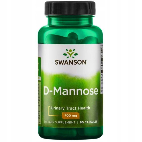 Swanson D-MANNOZA 700mg 60kps ZDROWIE UKŁADU MOCZOWEGO zdrowe DROGI MOCZOWE Swanson D-MANNOZA 700mg 60kps ZDROWIE UKŁADU MOCZOWEGO zdrowe DROGI MOCZOWE
