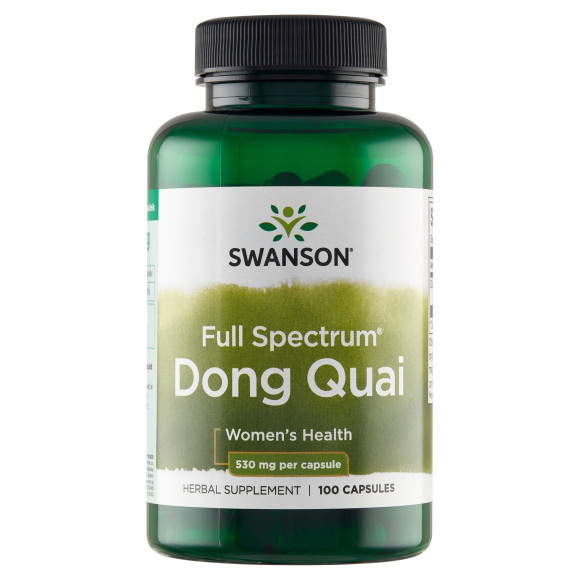 Swanson DONG QUAI 530mg 100kaps DZIĘGIEL CHIŃSKI DAMSKI ŻEŃ-SZEŃ Swanson DONG QUAI 530mg 100kaps DZIĘGIEL CHIŃSKI DAMSKI ŻEŃ-SZEŃ