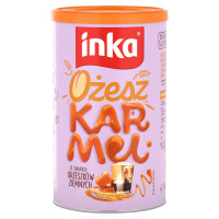 INKA kawa ZBOŻOWA OżeszKARMEL 120g sezonowa karmel orzeszki ziemne