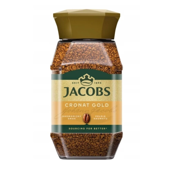 JACOBS CRONAT GOLD 200g kawa rozpuszczalna słoik 200g x2 400g 0,4KG JACOBS CRONAT GOLD 200g kawa rozpuszczalna słoik 200g x2 400g 0,4KG
