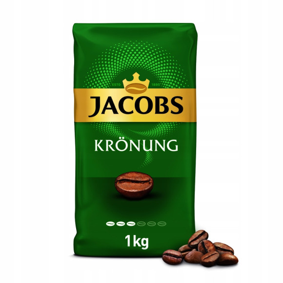 JACOBS KRONUNG - KAWA ZIARNISTA W ZIARNIE 1000g 1KG JACOBS KRONUNG - KAWA ZIARNISTA W ZIARNIE 1000g 1KG