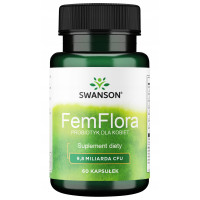 Swanson FEMFLORA 60kaps PROBIOTYK DLA KOBIET PRZEWÓD POKARMOWY & MIKROFLORA