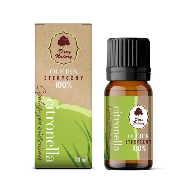 NATURALNY OLEJEK ETERYCZNY 100% CITRONELLA CYTRONELA 10ml