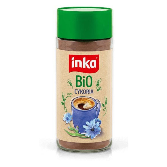 INKA kawa zbożowa BIO CYKORIA 100g naturalna z cykorią słoik bez kofeiny INKA kawa zbożowa BIO CYKORIA 100g naturalna z cykorią słoik bez kofeiny