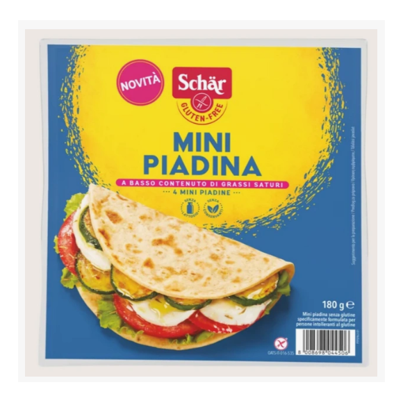 Schar PLACKI MINI PIADINA włoska mini TORTILLA BEZ GLUTENU