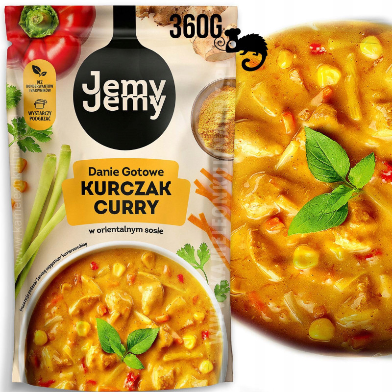 JEMY JEMY KURCZAK CURRY W ORIENTALNYM SOSIE