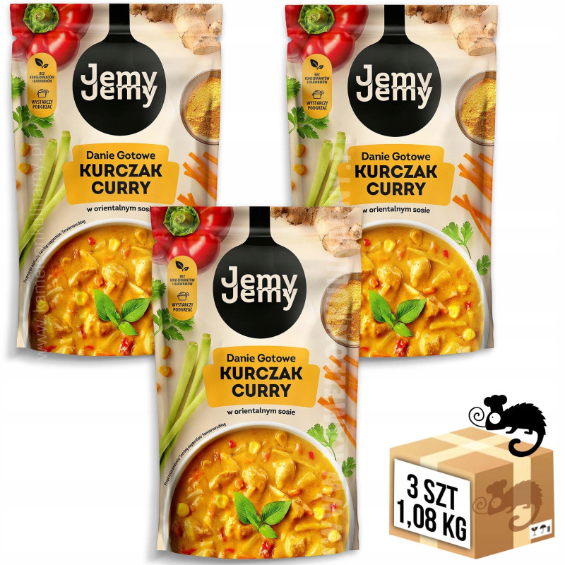 JEMY JEMY KURCZAK CURRY W ORIENTALNYM SOSIE