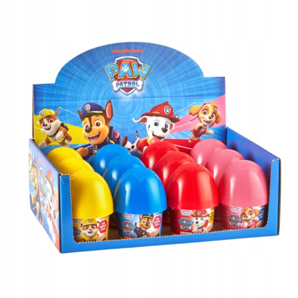 PAW PATROL DUOCREAM MLECZNY i KAKAOWY z ORZECH LASKOWY 180G Z NIESPODZIANKĄ PAW PATROL DUOCREAM MLECZNY i KAKAOWY z ORZECH LASKOWY 180G Z NIESPODZIANKĄ