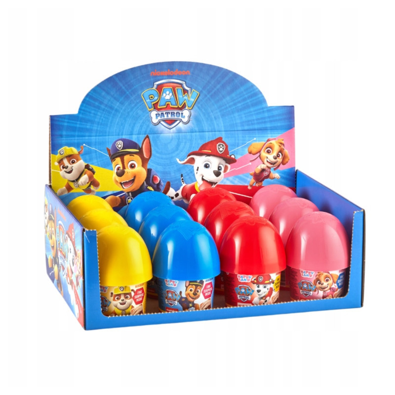 PAW PATROL DUOCREAM MLECZNY i KAKAOWY z ORZECH LASKOWY 180G Z NIESPODZIANKĄ