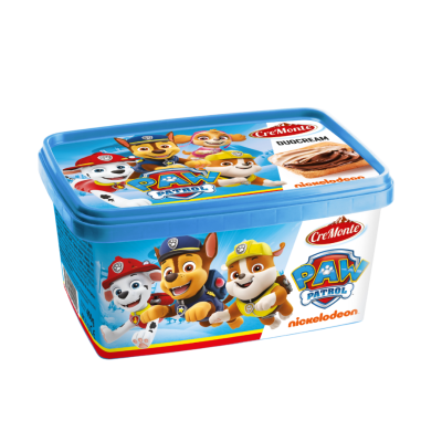 PAW PATROL DUOCREAM KREM MLECZNY i KAKAOWY z ORZECH LASKOWY 400g CreMonte