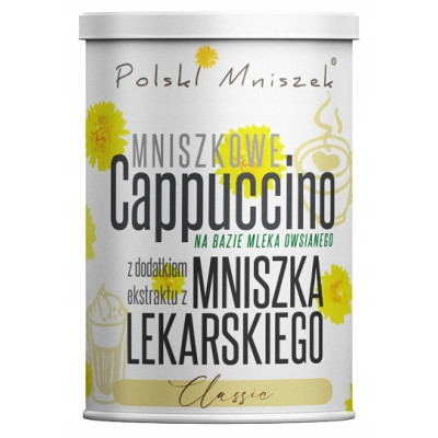 CAPPUCCINO MNISZKOWE CLASSIC 150g na bazie napoju owsianego Polski Mniszek
