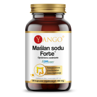 Yango MAŚLAN SODU FORTE 490mg wsparcie: ZDROWE JELITA MIKROFLORA JELIT 90k