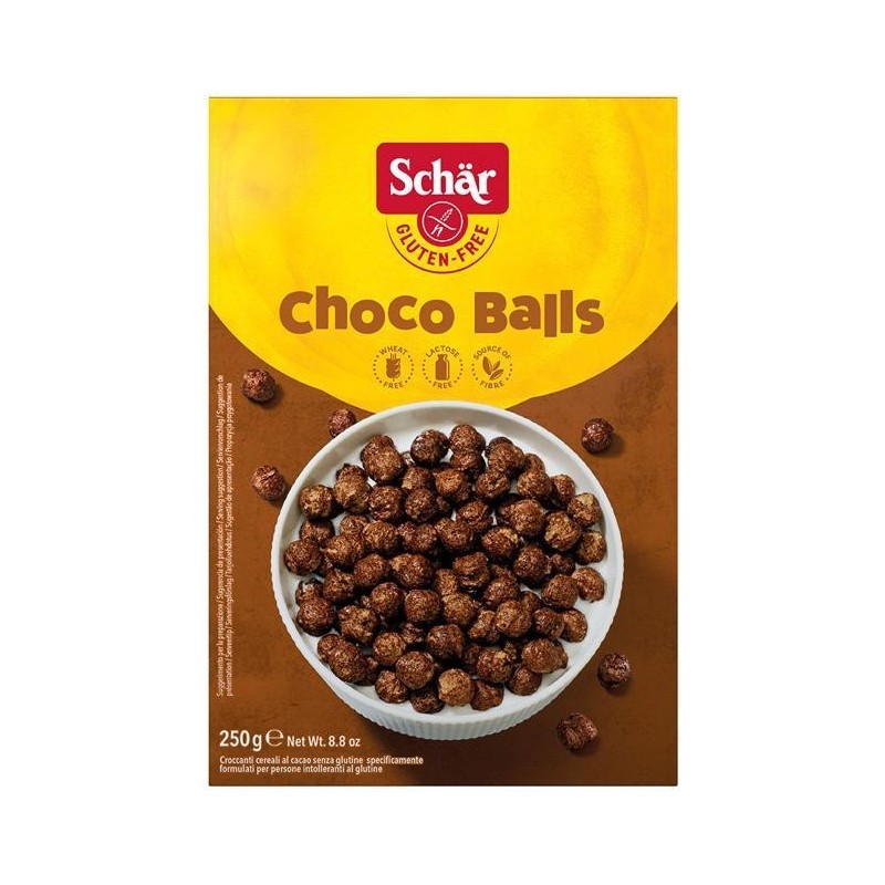 Schar MILLY MAGIC CHOCO BALLS śniadaniowe KULKI KAKAOWE BEZ