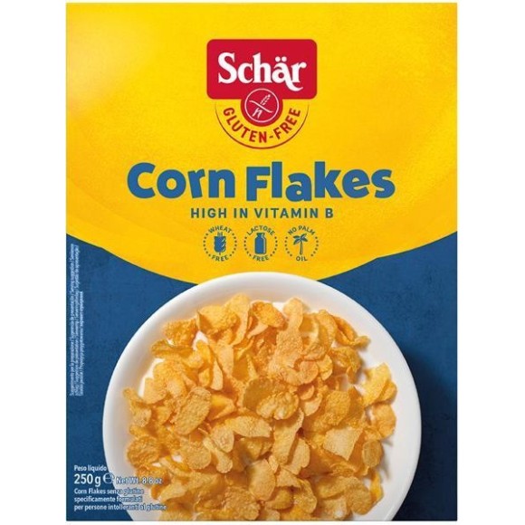 Schar CORN FLAKES PŁATKI KUKURYDZIANE BEZGLUTENOWE 250G