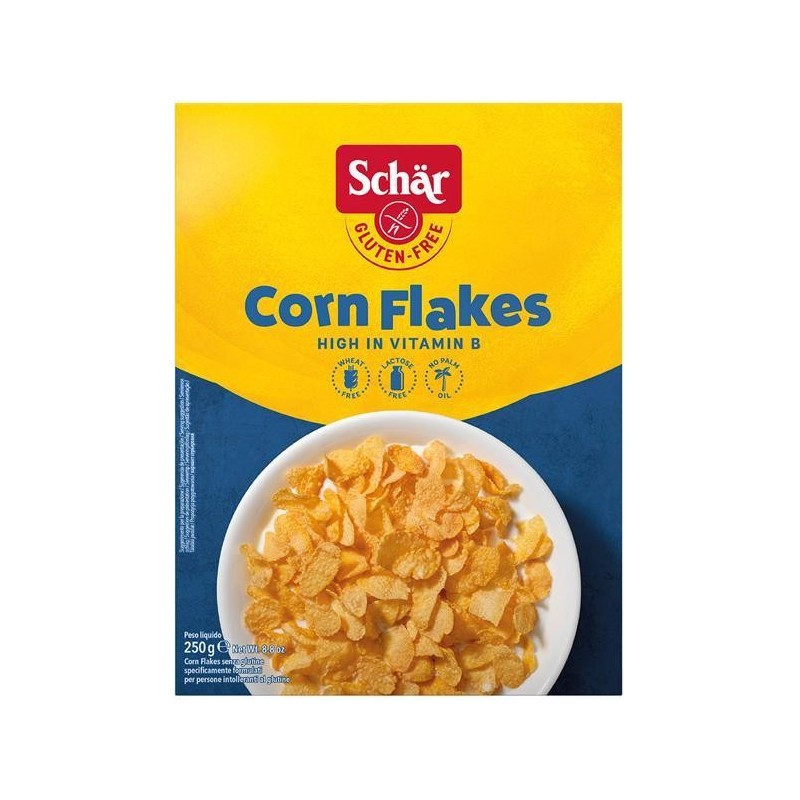 Schar CORN FLAKES PŁATKI KUKURYDZIANE BEZGLUTENOWE 250G