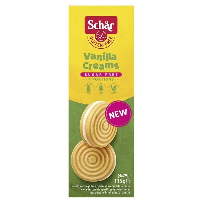 Schar VANILLA CREAMS MARKIZY WANILIOWE BEZ CUKRU BEZ