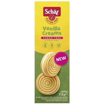 Schar VANILLA CREAMS MARKIZY WANILIOWE BEZ CUKRU BEZ