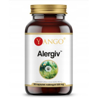 Yango ALERGIV 90kaps Pachnotka Kwerceryna Cytrynian wsparcie ALERGIA