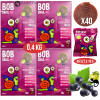 ŚLŚLIMAK BOB SNAIL przekąska owocowa BEZ CUKRU JABŁKO PORZECZKA 10g x40 400G