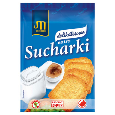 SUCHARKI DELIKATESOWE EXTRA DELIKATNE I KRUCHE