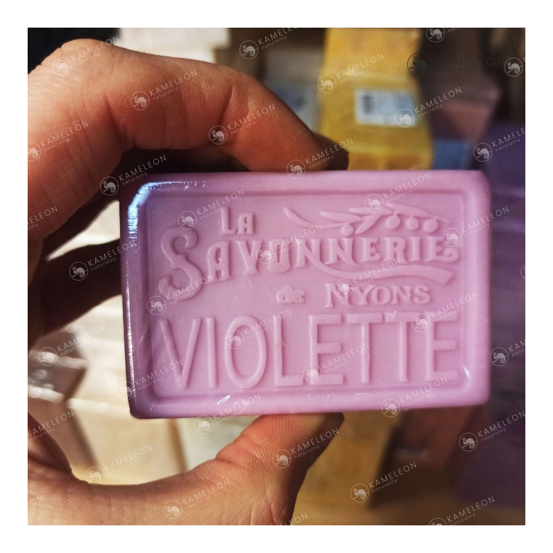SAVONNERIE de NYONS MYDŁO MARSYLSKIE FIOŁEK 100g