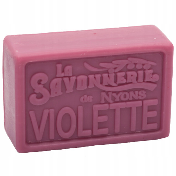 SAVONNERIE de NYONS MYDŁO MARSYLSKIE FIOŁEK 100g SAVONNERIE de NYONS MYDŁO MARSYLSKIE FIOŁEK 100g