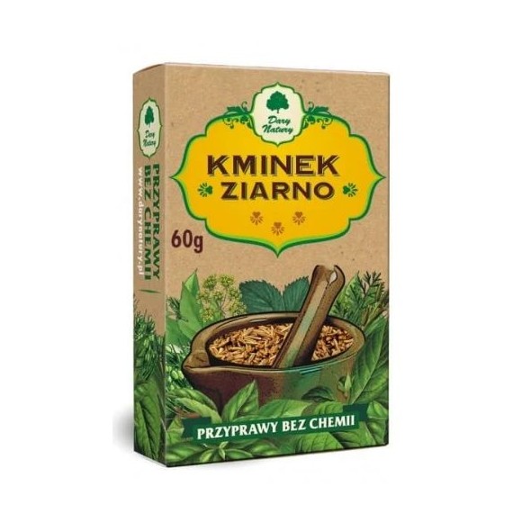Dary Natury KMINEK ZIARNO w ziarnie 60G DARY NATURY