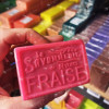 SAVONNERIE de Nyons MYDŁO Marsylskie TRUSKAWKA truskawkowe KOSTKA 100G