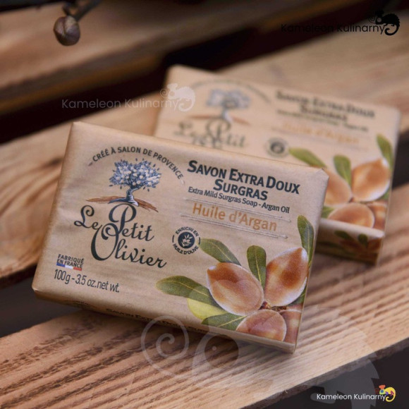 LE PETIT OLIVIER Mydło francuskie ARGAN OLEJ ARGANOWY LE PETIT OLIVIER Mydło francuskie ARGAN OLEJ ARGANOWY