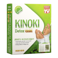 KINOKI DETOX GOLD plastry OCZYSZCZAJĄCE 10szt AURA