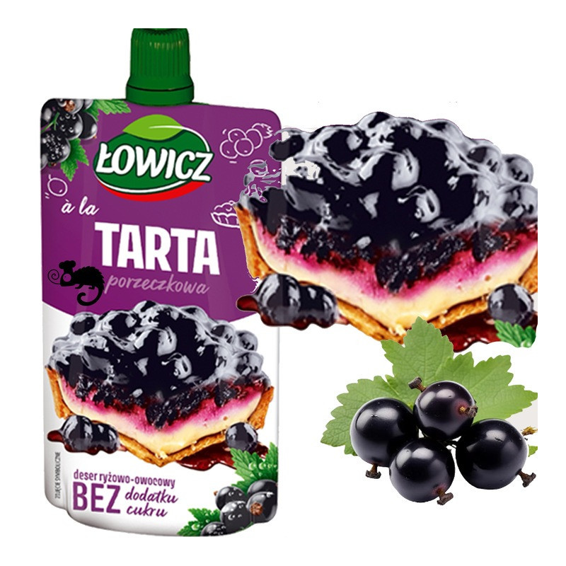 8x ŁOWICZ mus mix CIASTO Z MALIN ŚLIWK SERNIK TARTA SZARLOTKA JAGODZIANKA