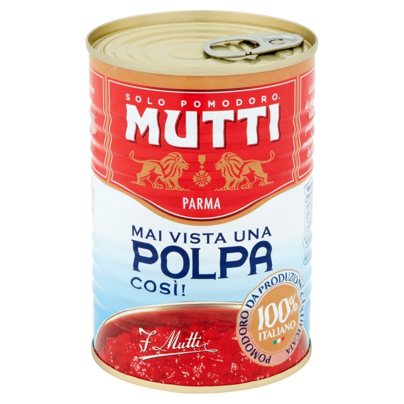 PULPA MUTTI 400g włoskie pomidory drobno krojone bez skórki