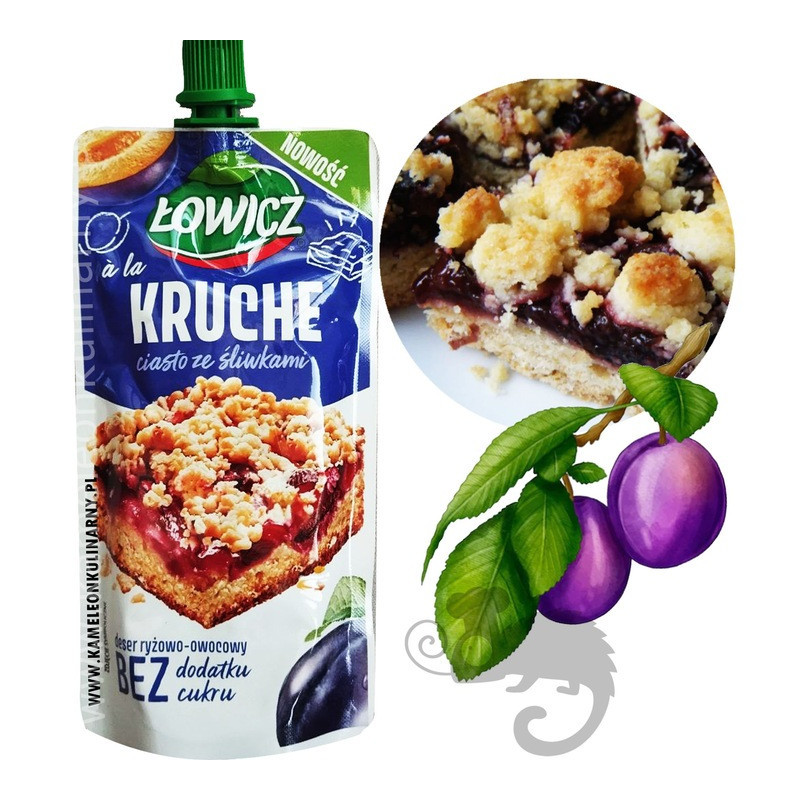 16x ŁOWICZ mus mix CIASTO SERNIK TARTA SZARLOTKA JAGODZIANKA DROŻDŻÓWKA