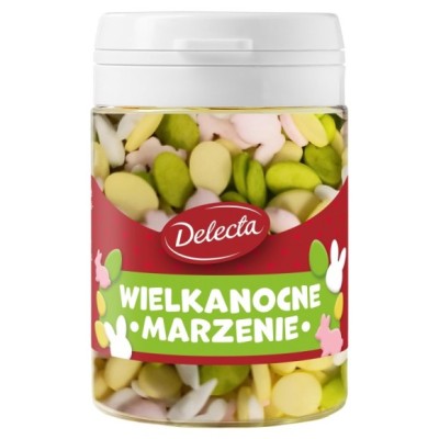 Delecta WIELKANOCNE MARZENIE posypka dekoracje do ciast 48G