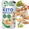 OneDayMore MUSLI PREMIUM MIX KETO MATCHA 600g granola płatki na śniadanie
