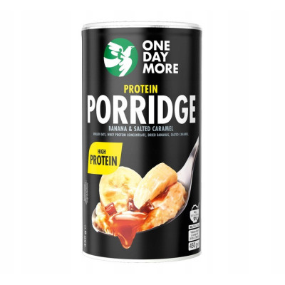 OneDayMore PROTEIN PORRIDGE Owsianka Proteinowa Banan & Słony Karmel 450g
