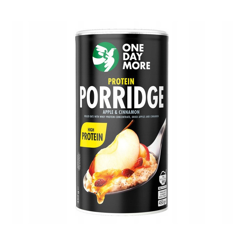 OneDayMore PROTEIN PORRIDGE Owsianka Proteinowa JABŁKO CYNAMON 