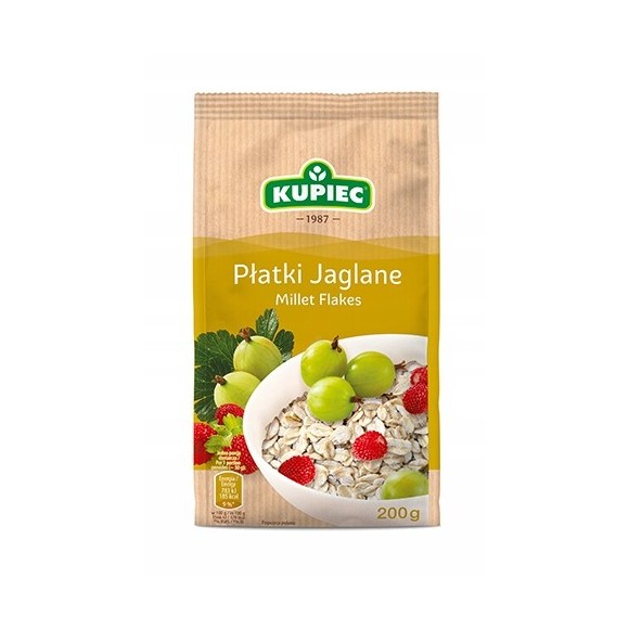 Kupiec PŁATKI JAGLANE 200g 0,2KG