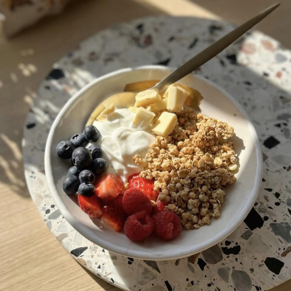 OneDayMore MUESLI BE FIT Sylwetkowe Wiśnia Cynamon 450g Płatki Błonnik vege OneDayMore MUESLI BE FIT Sylwetkowe Wiśnia Cynamon 450g Płatki Błonnik vege