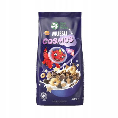 OneDayMore MUSLI COSMOS 600g - Granola + gwiazdki z czekolady + ciasteczka