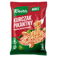 Knorr NUDLE KURCZAK PIKANTNY 63g zupka chińska makaron danie błyskawiczne